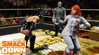 WWE 2K20 HALLOWEEN SMACKDOWN WOMEN'S CHAMPIONSHIP REMATCH MANDY ROSE VS ASUKA