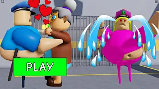 SECRET UPDATE | Barry FALL IN LOVE WITH GRANDMA? OBBY ROBLOX #roblox #obby