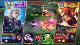 GLOBAL ALUCARD VS TOP GLOBAL YU ZHONG🔥 WHO IS THE KING OF LIFESTEAL? (HARDEST MATCH!) MUST WATCH!