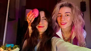 asmr 🦀 very random REAL PERSON asmr on ANOTHER sister - chaotic fast personal attention 🌹