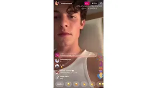 Shawn Mendes e Camila Cabello durante uma live no Instagram (20/06/2019)- Legendado/ pt-br