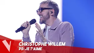 Christophe Willem – 'PS: Je t'aime' | Lives | The Voice Belgique Saison 10