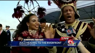 Jennifer Crockett catches up with 2017 Zulu royalty on Coast Guard Cutter