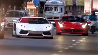 BEST of Supercar Flybys #1 - Aventador, 458, GTR, R8, Huracan