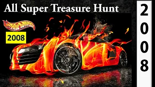 2008 ! All Super Treasure Hunt TH$ hotwheels