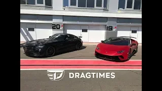 DT Test Drive - Mercedes-AMG GT R st.2 vs Lamborghini Huracan Performante + Ferrari 488 GTB