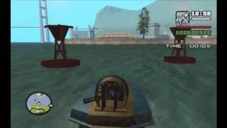 GTA San Andreas Boat School ALL GOLD!!