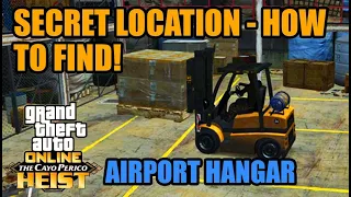 CAYO PERICO HANGAR - HIDDEN POINT OF INTEREST - USE THE FORKLIFT TO REACH TO THEM DLC | GTA 5 ONLINE