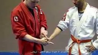 Japanese Jujutsu Technique: Thumb Crush