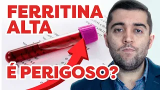 Ferritina alta e seus riscos na circulação: existe mais risco de trombose, embolia, AVC ou infarto