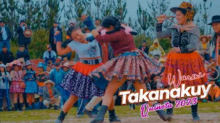 Costumbre Tradicional Warmi Takanakuy Quiñota 2023