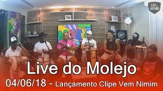 Live do Molejo - 30 07 18 - Lançamento Clipe "Vem Nimim"