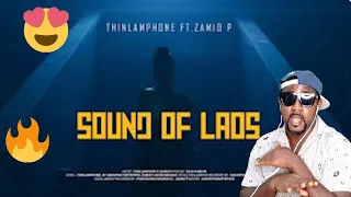 Thinlamphone Ft. Zamio P - SOUND OF LAOS - [Official Music Video) 4K) REACTION