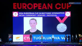 Award Ceremony Individual & Groups Finals 1st European Cup Baku 2024