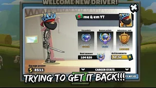 Trying Get My First Account Back Again!!! | Hill Climb Racing 2