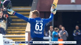 England score 408-9! Record 210-run win over New Zealand - highlights