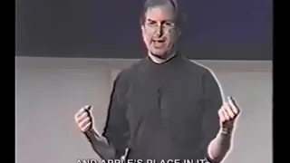 Стив Джобс объясняет суть маркетинга,  перед презентацией кампании Think Different в 1997 году.