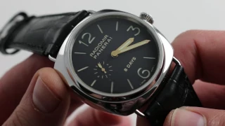 Panerai Radiomir 8 Days PAM 190 H-Series Watch Reviews