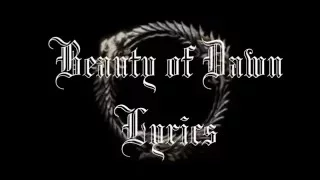 Beauty of Dawn | Lyric Video