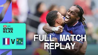 Heavyweights Face-off in Semi-final Epic | France v Ireland | LA HSBC SVNS - Full Match