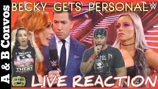 An Emotional Liv Morgan Attacks Becky Lynch - LIVE REACTION | Monday Night Raw 11/22/21