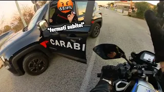 IMPENNO AVANTI AI CARABINIERI...COSA VUOL DIRE GUIDARE A NAPOLI EP 56