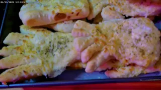 Cheesy Garlic Finger Bread Cheese Garlic Bread With Honey Dip