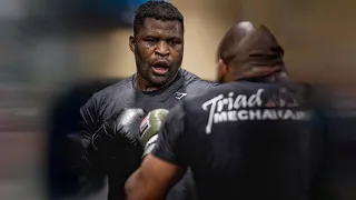 Francis Ngannou brutal 290lbs Boxing Training (2023) HD