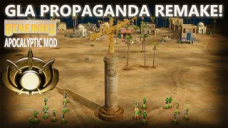 GLA PROPAGANDA REMAKE! C&C Generals Zero Hour Apocalyptic mod 2024