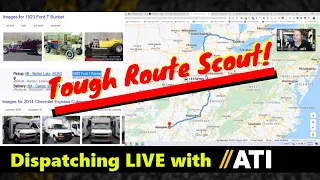 Tough Route Scout! Searching Car Load Boards For Auto Transport LIVE!