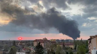 Ukraine: smoke rises above Lviv after multiple strikes | AFP