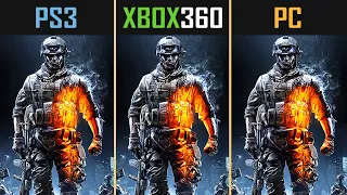 Battlefield 3 (2011) PS3 vs Xbox 360 vs PC | Comparison