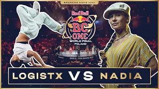 B-Girl Logistx vs. B-Girl Nadia | Semifinal Battle | Red Bull BC One World Final Poland 2021