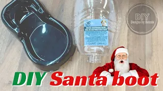 DIY Santa boot