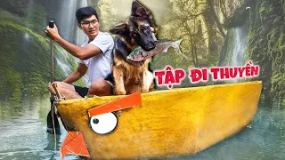 Quang BM | Dạy Chó Đi Thuyền 🐶 | Teach My Dog To Sail