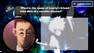 Are you a true Hunter X Hunter fan? (Hard Quiz!!!!)