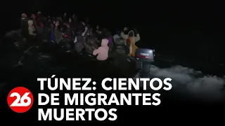 Crisis migratoria en Túnez: cientos de migrantes mueren