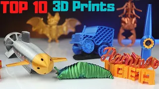 The Best 10 COOL Things To 3D Print