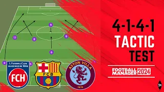 4-1-4-1 Regista Ballista | FM24 | Tactic Tests