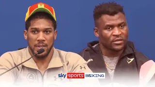 Post-Fight Press Conference | JOSHUA VS NGANNOU! 🔥