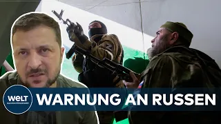 KLARE WARNUNG: Selenskyj droht "russischen Mördern" mit Strafe - Ukrainer planen wohl Offensive