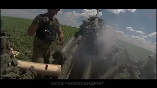 M777 howitzer або "Три сокири" (відео Оперативне командування "Південь")