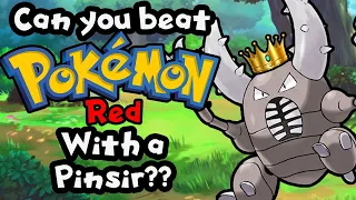 Can You Beat Pokemon Red With ONLY A Pinsir?? - Coach Max Entertainment