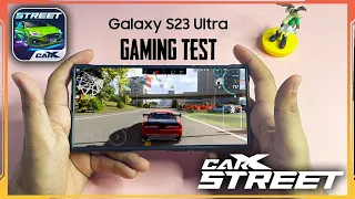 Samsung Galaxy S23 ULTRA - CARX STREET Gameplay Test (Max Graphics)