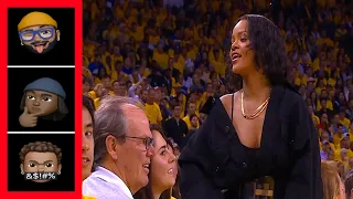 "Top 10 NBA Celebrity Reactions" | S.R.E REACTION |