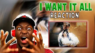 MY FIRST TIME HEARING QUEEN " I Want It All" Reaction! #queenband