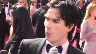 Ian Somerhalder discusses being at the Emmys and his favorite TV shows