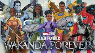 Black Panther Wakanda Forever Official Movie Trailer Toy Action Figures