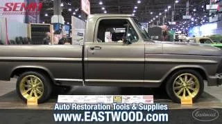 Perfect 1970 Ford F100 Pickup Truck with Eastwood Metal Blackening - SEMA - Eastwood