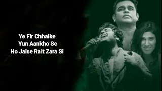 Rait Zara Si ( LYRICS ) Atrangi Re | A. R. Rahman |Akshay, Dhanush,Sara,Arijit, Shashaa, Aanand L R